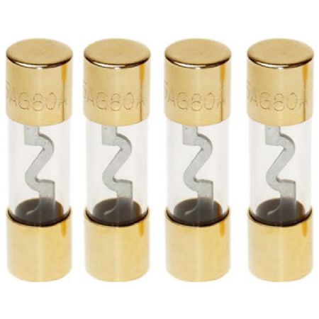 ACV AGU sikring 80amp 4stk guld