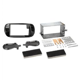 2-DIN radioramme Fiat 500 10/2007-07/2015 mat sort