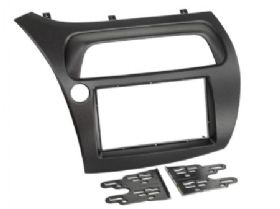 2-DIN kit Honda Civic 06-11, sort