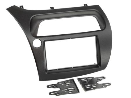 2-DIN kit Honda Civic 06-11, sort