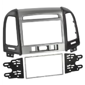 2-DIN radioramme Hyundai Santa Fe 2006- sort