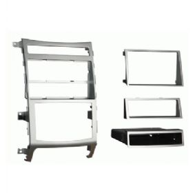 2-DIN radioramme m/lomme Hyundai Veracruz/ix55 sølv