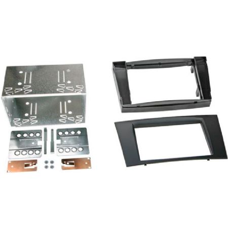 2-DIN kit Mercedes E-klasse, sort