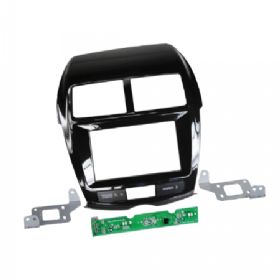 2-DIN kit Peugeot/Citroën, piano sort