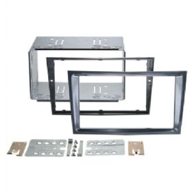 2-DIN kit div. Opel - farve: sort