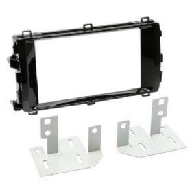 2-DIN radioramme Toyota Auris 01/13-08/15 piano sort