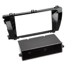 2-DIN facia Toyota m/lomme Corolla 2014- sort