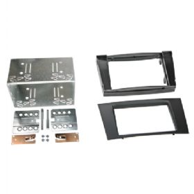 2-DIN radioramme Mercedes CLS/E-klasse gummi touch