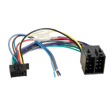 JVC/Kenwood 16 pin multistik til ISO