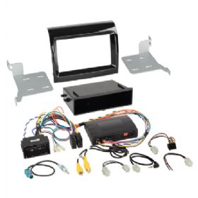 Komplet 2-DIN Kit m. rum Citroen/Peugeot Infodapter