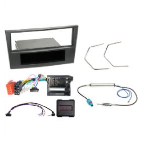 Komplet 1-DIN Kit m. rum Opel charcoal  CAN Bus