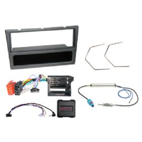 Komplet 1-DIN Kit m. rum Opel charcoal  CAN Bus