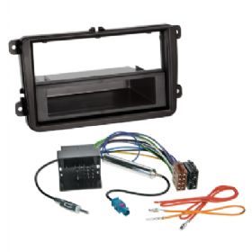 2-ISO kit m/lomme Seat/Skoda/VW  passive/antenne