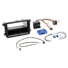 Komplet 2-DIN Kit m. rum Seat/VW 52Pin Quadlock