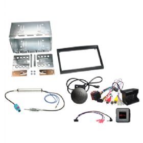 Komplet 2-DIN Kit Citroen/Fiat/Peugeot RD4 HU /PDC