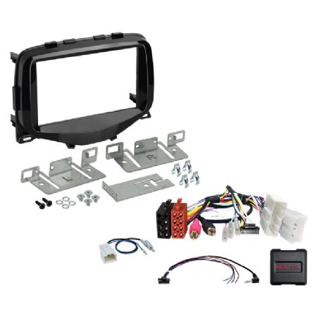 2- DIN kit til C1-Peugeot 108-Toyota Aygo-antenna