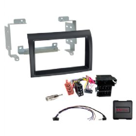 Komplet 2-DIN Kit Citroen/Fiat/Opel/Peugeot open dash
