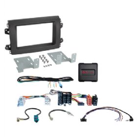 Komplet 2-DIN Kit Citroen/Fiat/Opel ISO/Mini ISO