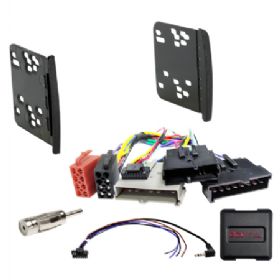 Komplet 2-DIN Kit Ford sort 8Pin/8Pin/17Pin