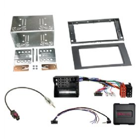 2-DIN kit Ford  sort ratbetj./CAN Bus/antenne Fakra