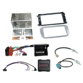 Komplet 2-DIN Kit Ford forsk. sølv /CAN Bus