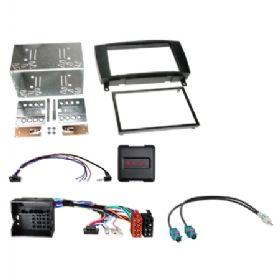 2-DIN kit Mercedes CLK-klasse 04/2005-01/2010 ratbetj.