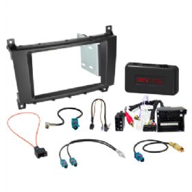 Komplet 2-DIN Kit Mercedes C-class 2004-2008 /Amp