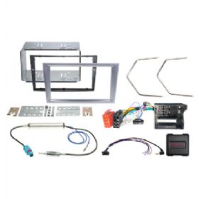 Komplet 2-DIN Kit Opel matt chrome  CAN Bus