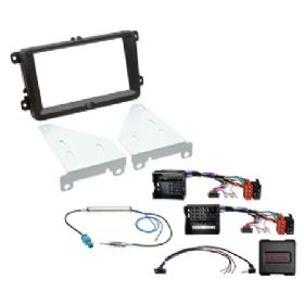 Komplet 2-DIN Kit Seat/Skoda/VW 40Pin/52Pin Quadlock