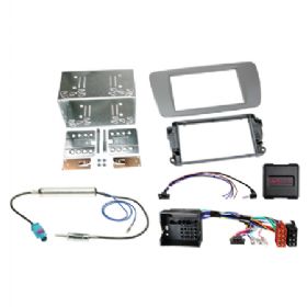 Komplet 2-DIN Kit Seat Ibiza 2008-2015 dublin grå