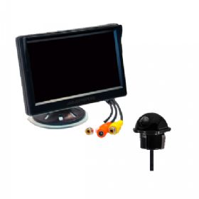 Ampire bakkamera sæt med kamera og skærm KCX403+RVM051