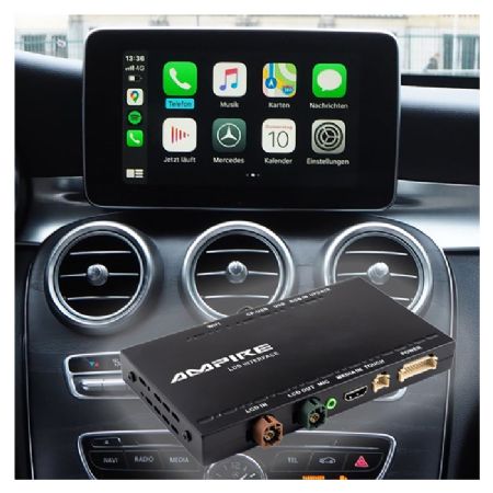 Android Auto og CarPlay Adapter Mercedes S-Klasse 09-13