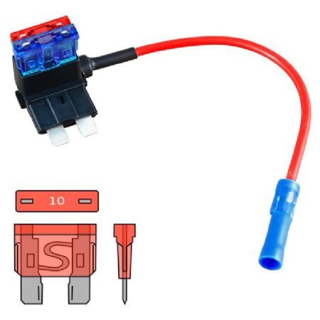 Ampire Tap til ATO-sikring 10A (ACU) - 1 Stk.