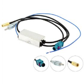 Connects2 dab splitter fakra til din