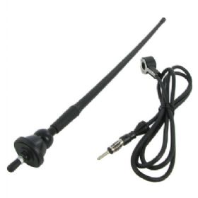 Connects2 Kort gummiantenne - 40cm, 10mm hul din stik