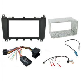 Ctkmb01 2-DIN komplet kit C-klasse w203