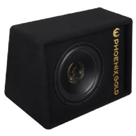 Phoenix Gold 10 Subwoofer m kabler og fjernbetjening