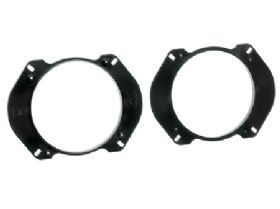 Højttalerramme Alfa GTV/Fiat/Peugeot Ø130mm bagdør