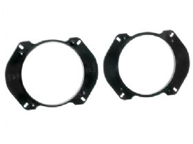 Højttalerramme Alfa GTV/Fiat/Peugeot Ø130mm bagdør