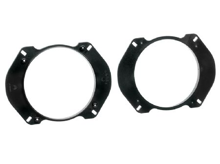 Højttalerramme Alfa GTV/Fiat/Peugeot Ø130mm bagdør