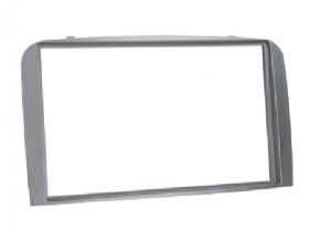 2-DIN radioramme Alfa Romeo 147 00-10/GT 03-10 sølv