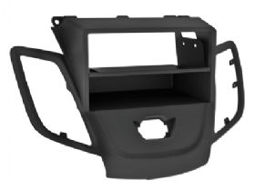 Radioramme 2-DIN Fiesta 09-> sort med rum