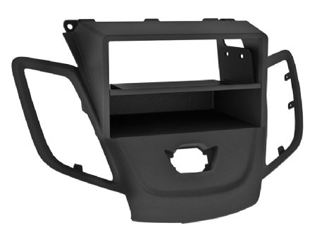 Radioramme 2-DIN Fiesta 09-> sort med rum