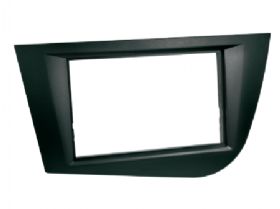 Radioramme 2-DIN Leon 05-> sort