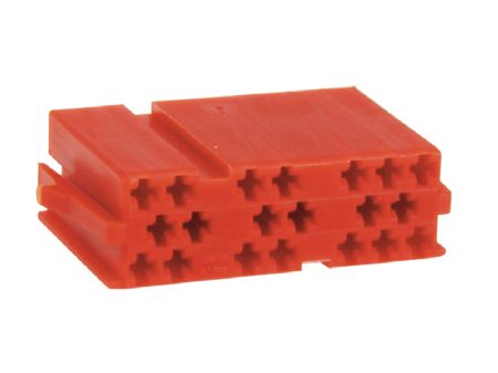 20 pin - hus til MINI-isostik rød