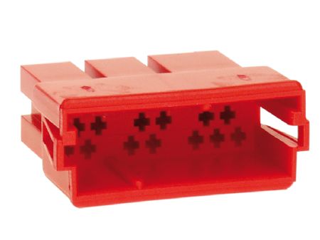 20 pin - hus til MINI-isostik rød