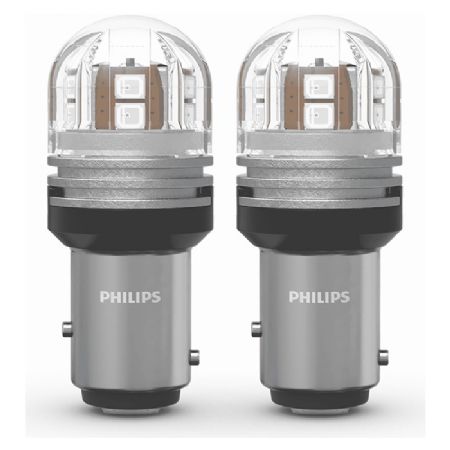 Philips Ultinon Pro7000 LED P21/5W Rød 12V - Sæt