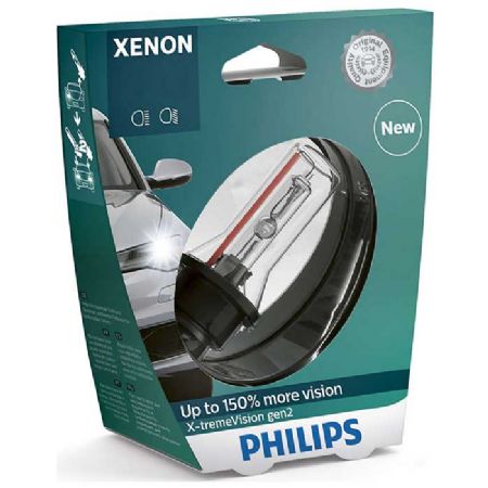 Philips X-tremeVision Xenon D1S 35W 85V + 150% - 1 stk.