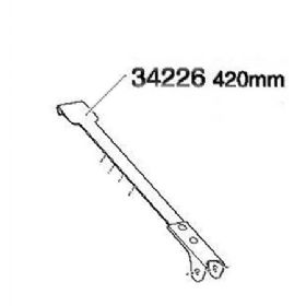 Thule øvre krog 420 mm