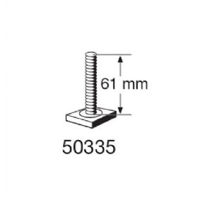 Thule T-SPOR skrue M6X61 - 20X20MM Firkant